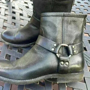 Frye Philip Harness Boots-size 7